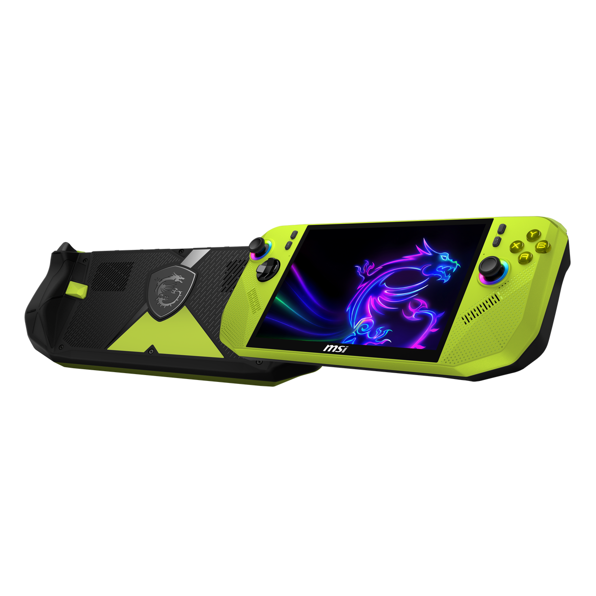 Console portable Claw A8 BZ2EM-040FR Neon Green - Boutique en ligne officielle de MSI France