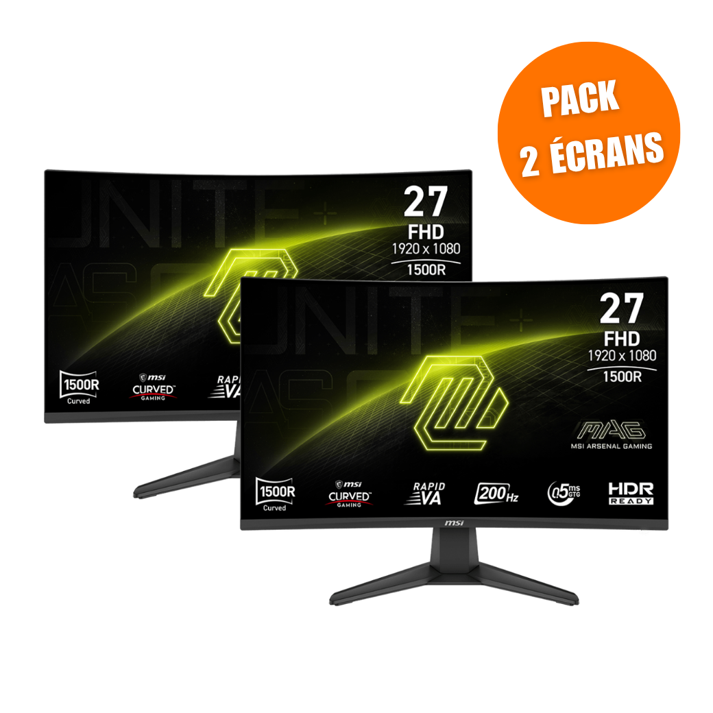 MSI MAG 27CQ6F - Pack de 2