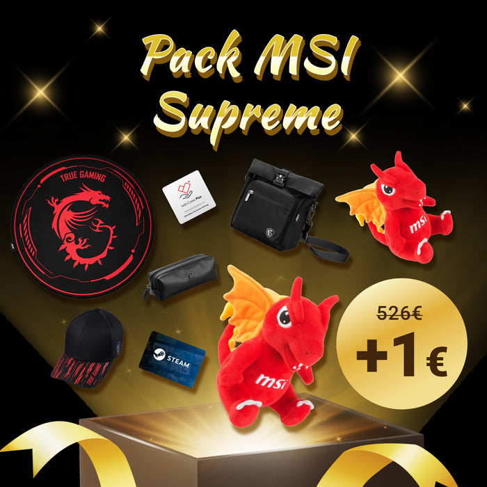 Pack MSI Supreme (valeur 526 €) - Boutique en ligne officielle de MSI France