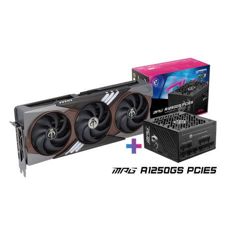 MSI GeForce RTX 5080 16G The Mandalorian and Grogu Edition OC + MSI MPG A1250GS PCIE5 offerte - Boutique en ligne officielle de MSI France