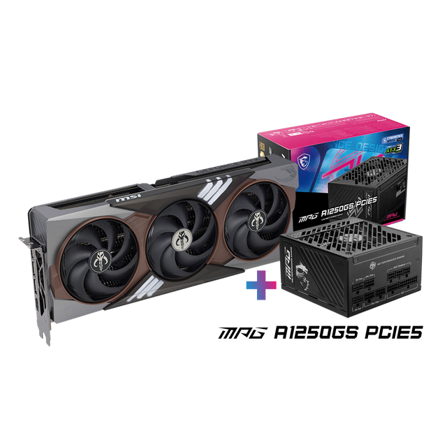 MSI GeForce RTX 5080 16G The Mandalorian and Grogu Edition OC + MSI MPG A1250GS PCIE5 offerte - Boutique en ligne officielle de MSI France