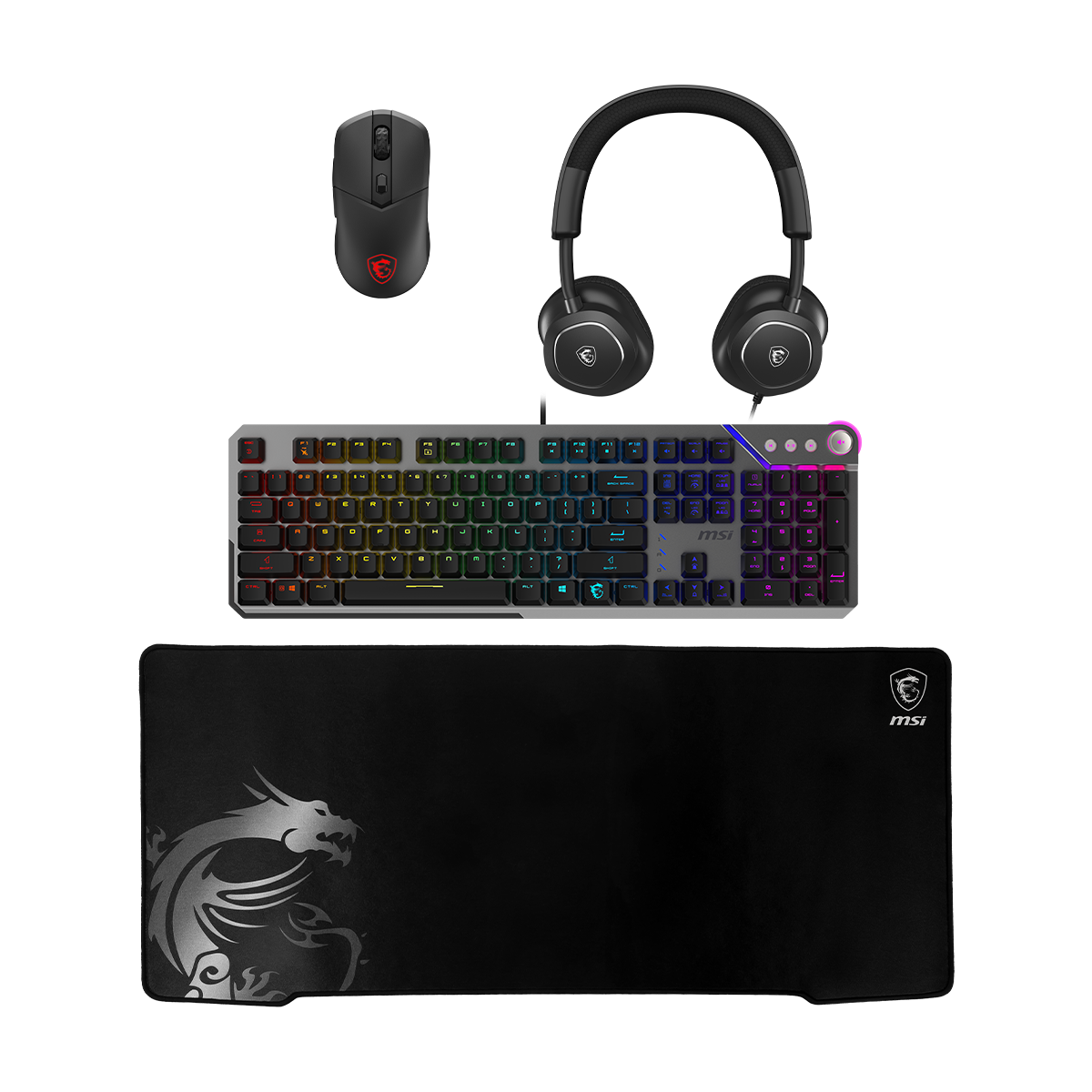 Pack Gaming Noir - Boutique en ligne officielle de MSI France