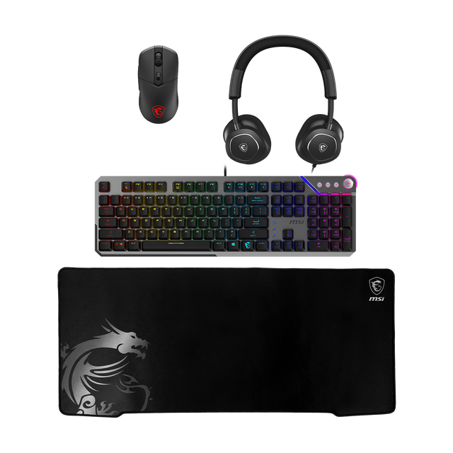 Pack Gaming Noir - Boutique en ligne officielle de MSI France