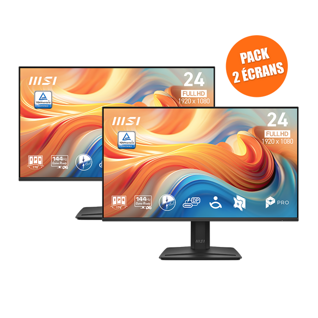 MSI PRO MP242 E14C - Pack de 2 - Boutique en ligne officielle de MSI France