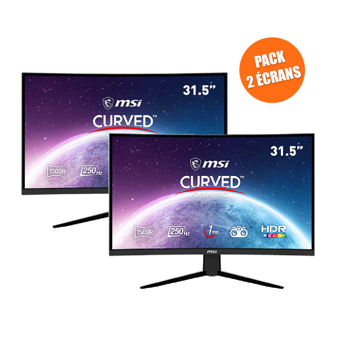 Pack de 2 Écrans Gamer | G32C4X