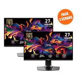 Pack de 2 Écrans Gamer | MAG 271QPX QD-OLED E2