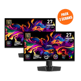 Pack de 2 Écrans Gamer | MAG 271QP QD-OLED X24