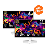 Pack de 2 Écrans Gamer | MAG 272QPW QD-OLED X28