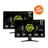 Pack de 2 Écrans Gamer | MAG 274F