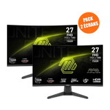 Pack de 2 Écrans Gamer | MAG 276CF E20