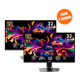 Pack de 2 Écrans Gamer | MAG 321UP QD-OLED