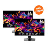 Pack de 2 Écrans Gamer | MPG 321URX QD-OLED