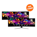 Pack de 2 Écrans Gamer | MPG 491CQP QD-OLED
