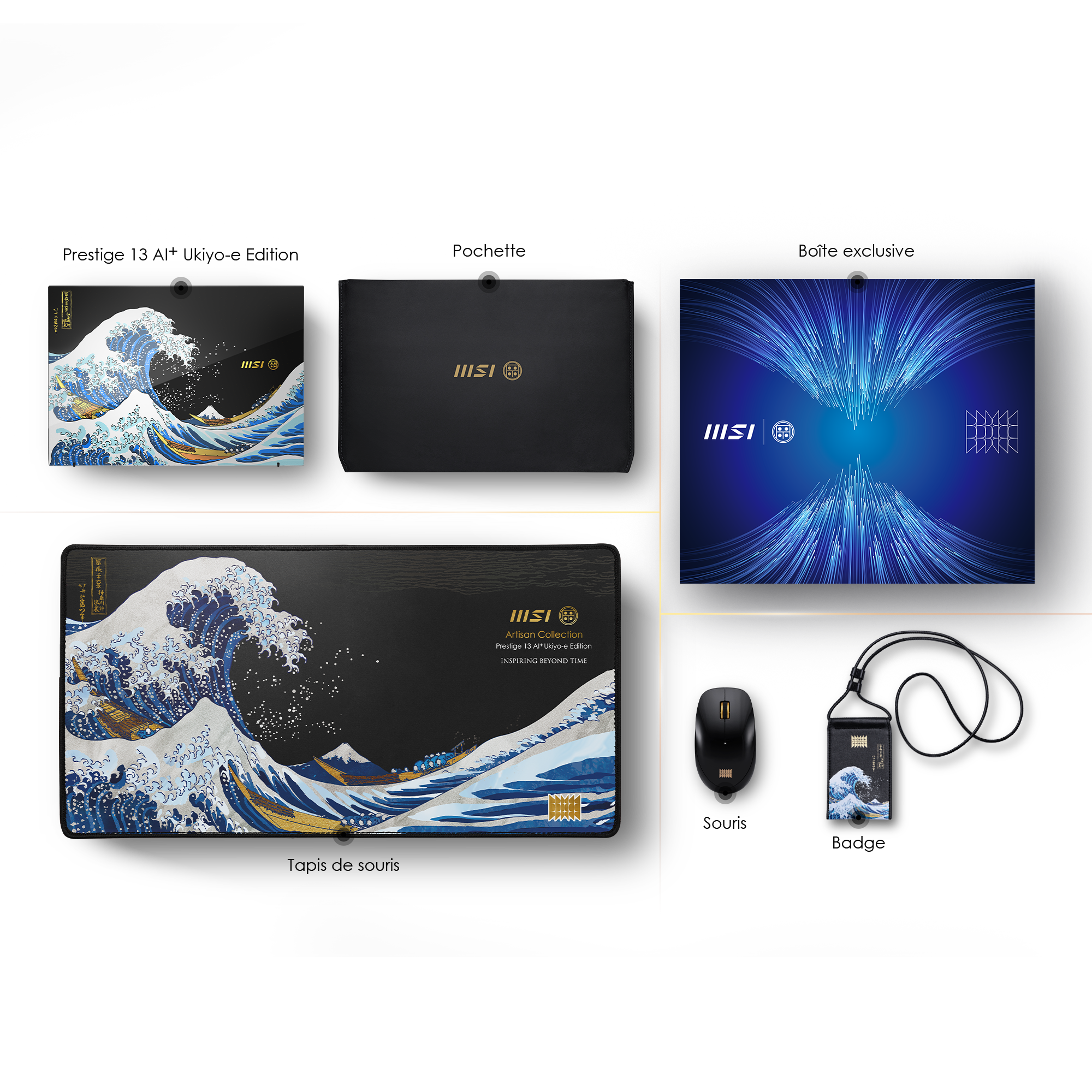 PC portable Prestige 13 AI+ Ukiyoe Edition A2VMG-077FR - Boutique en ligne officielle de MSI France