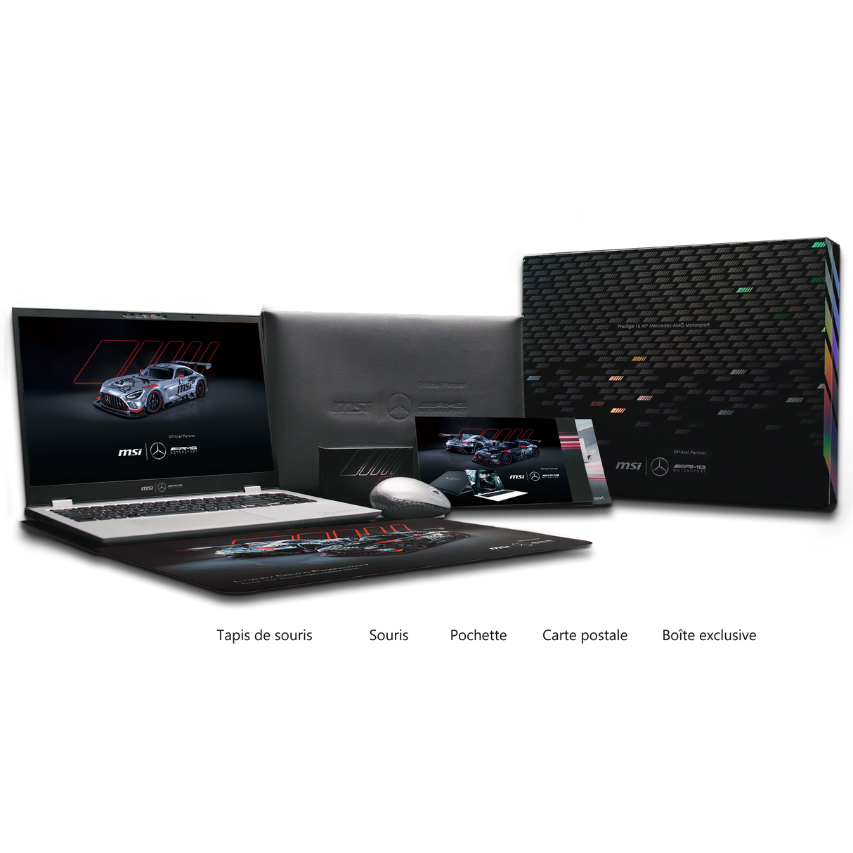 PC portable Prestige 16 AI+ MercedesAMG B2VMG-087FR - Boutique en ligne officielle de MSI France