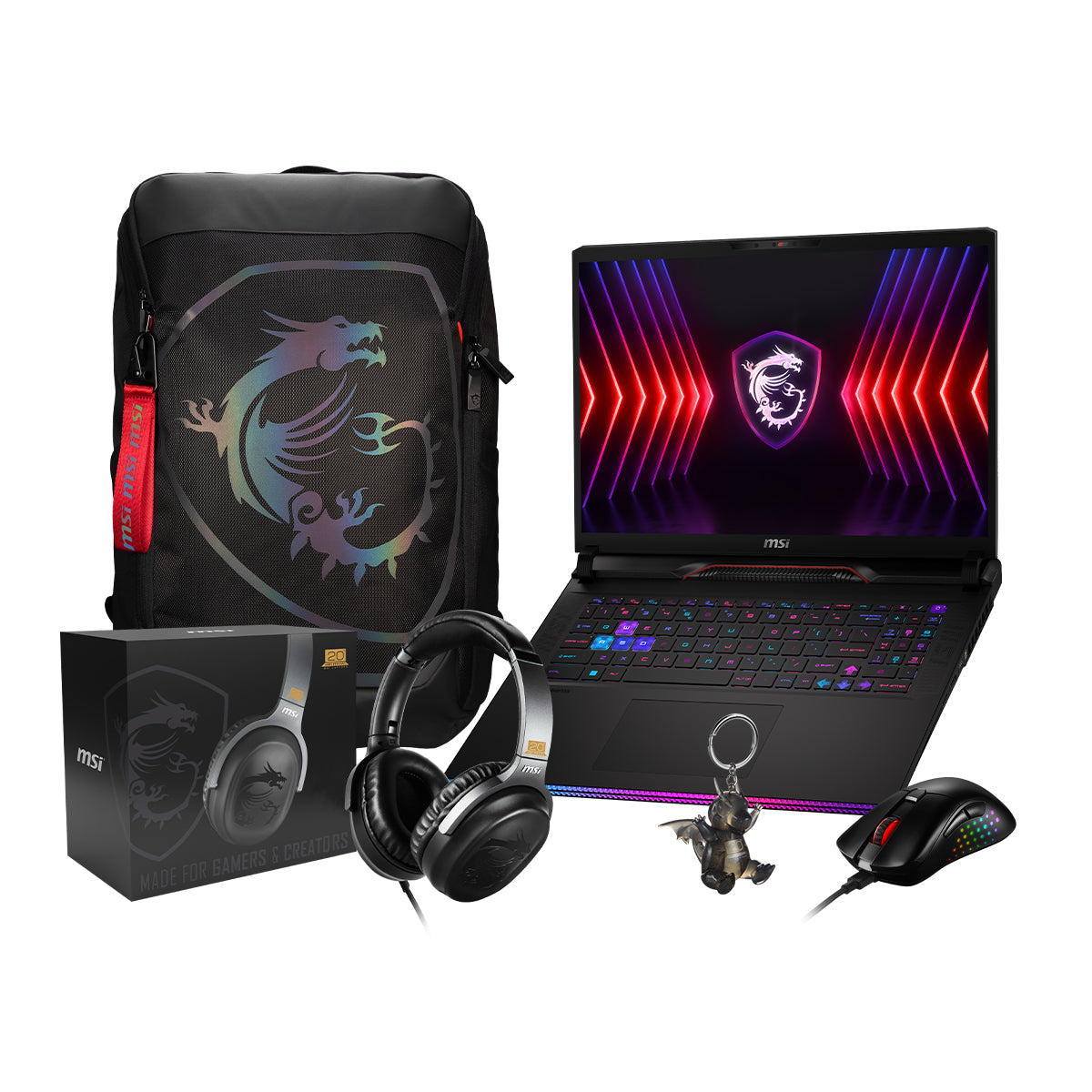 PC portable gamer Raider GE78 HX 14VHG-883FR - 20ème Anniversaire