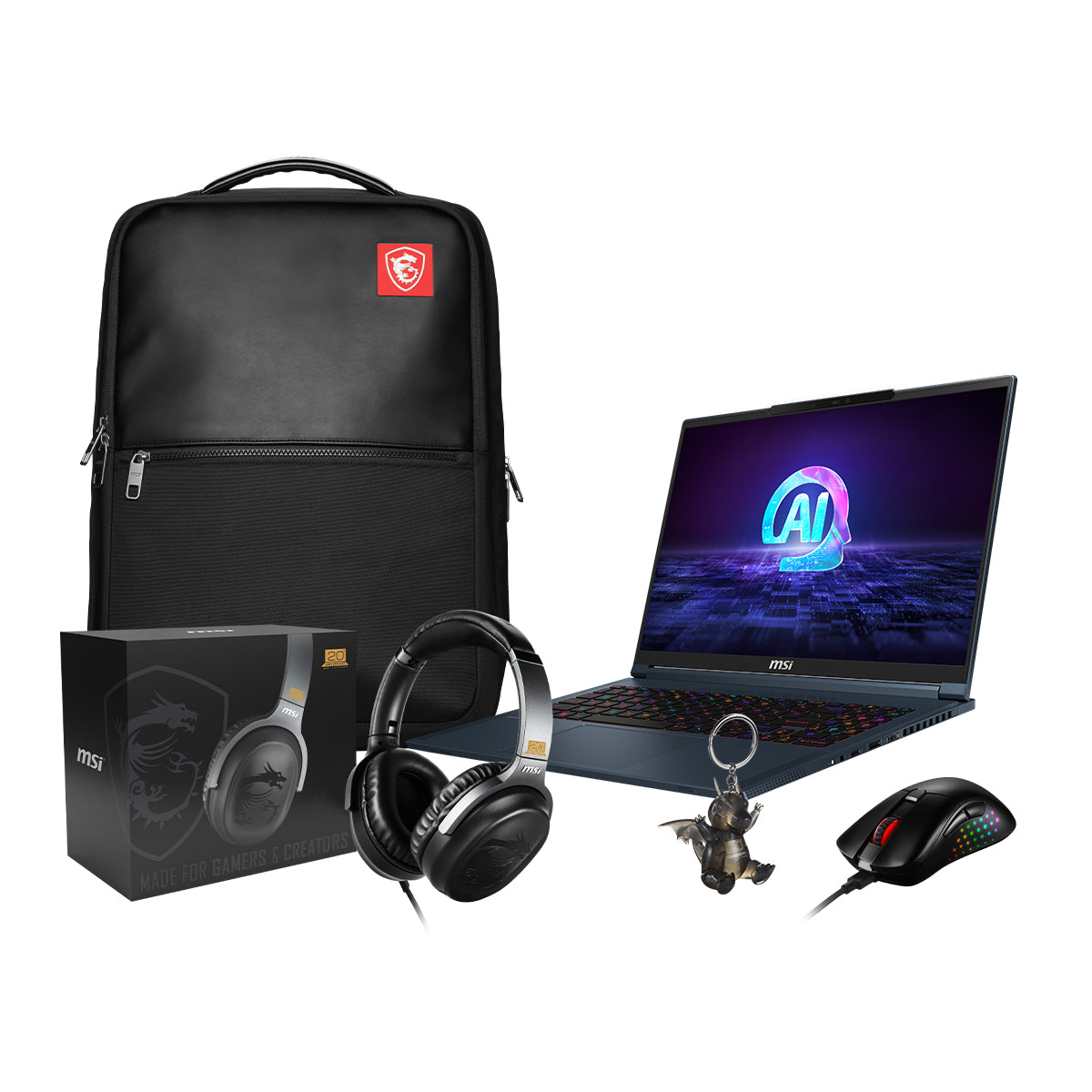 PC portable gamer Stealth 16 AI Studio A1VGG-238FR - 20ème Anniversaire