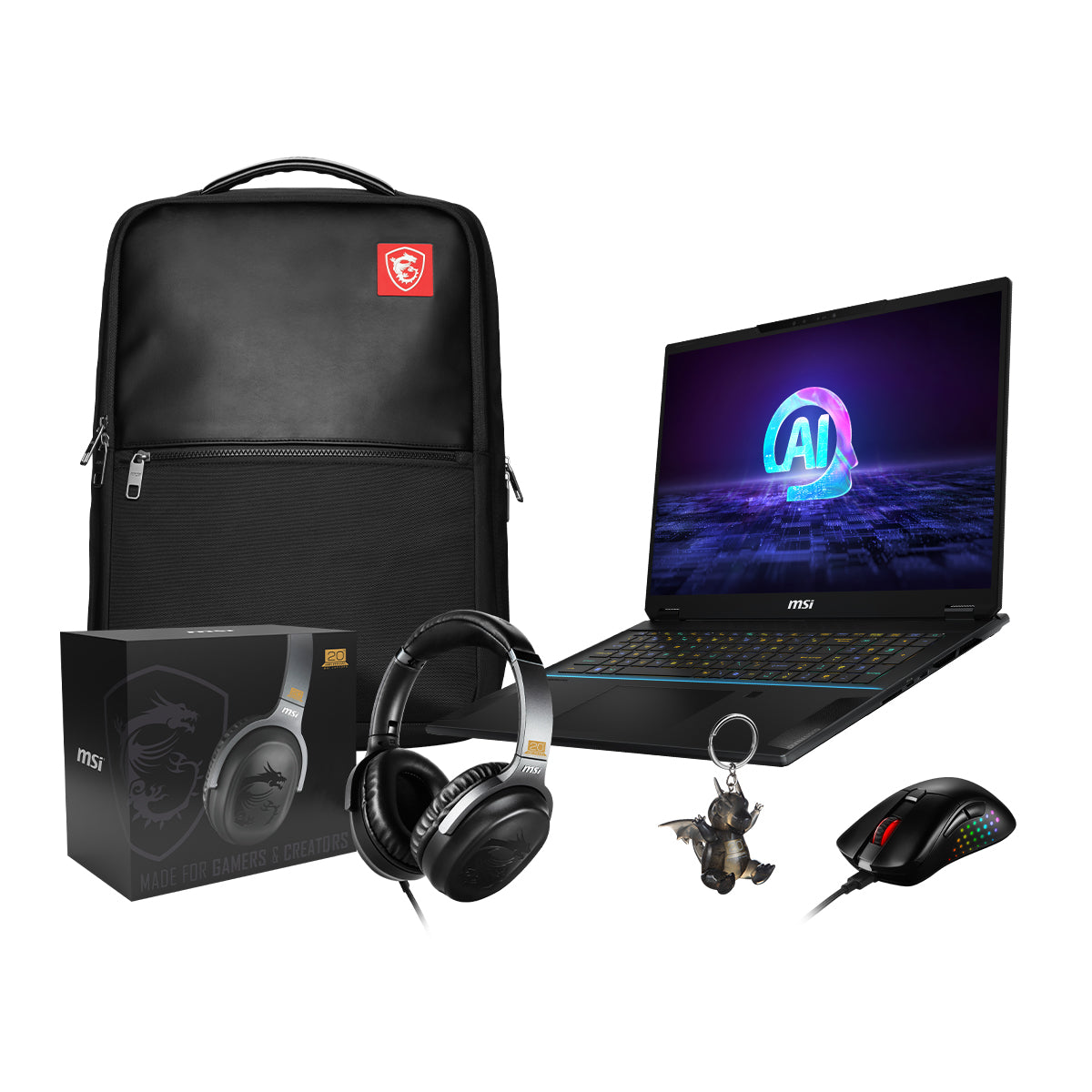 PC portable gamer Stealth 18 AI Studio A1VHG-057FR - 20ème Anniversaire