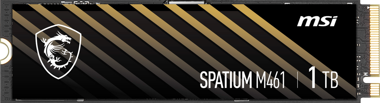 SPATIUM M461 PCIe 4.0 NVMe M.2 1TB - Boutique en ligne officielle de MSI France