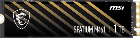 SPATIUM M461 PCIe 4.0 NVMe M.2 1TB - Boutique en ligne officielle de MSI France