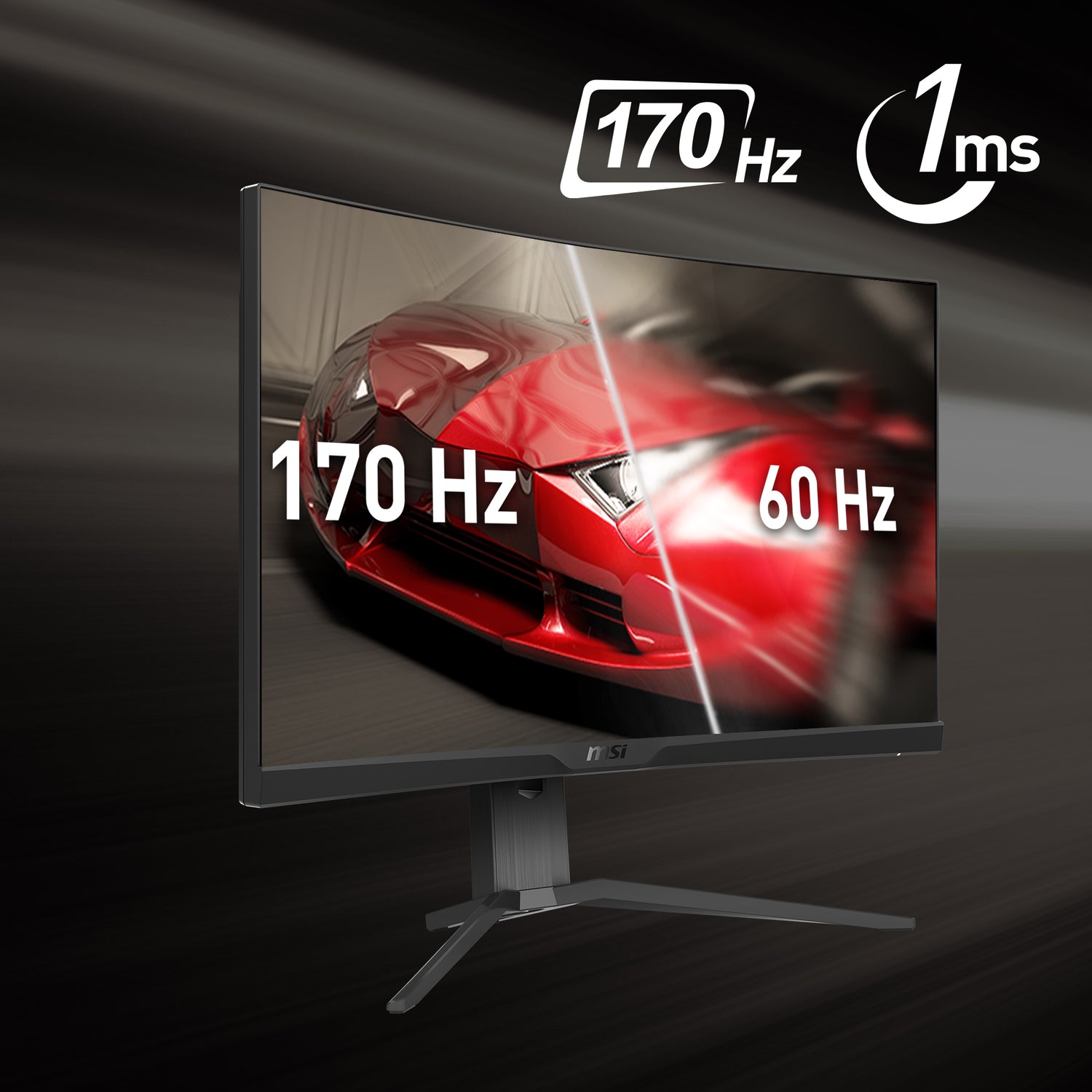 MSI Moniteur de jeu incurvé Full HD 27 pouces 1000R 1ms 1920 x 1080 165 Hz  sans taux de rafraîchissement Syn Premium HDR Ready (Optix G271C) :  : Électronique
