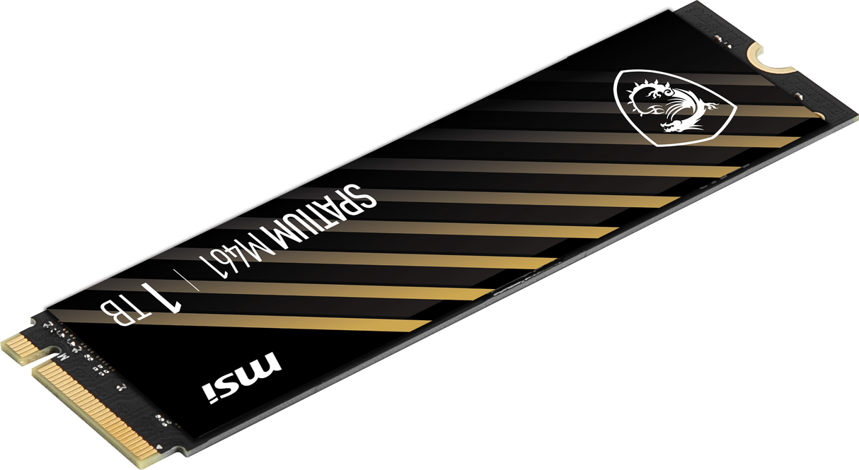 SPATIUM M461 PCIe 4.0 NVMe M.2 1TB - Boutique en ligne officielle de MSI France
