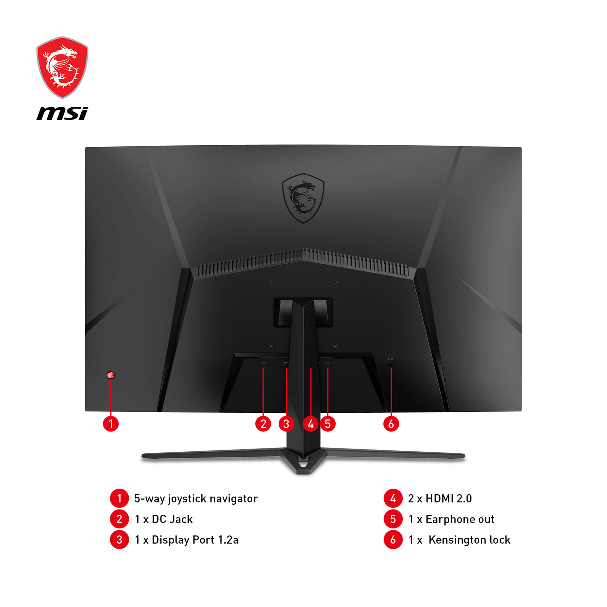 G32C4X : FHD Incurvé 1500R 250Hz 1ms FreeSync Premium - Boutique en ligne officielle de MSI France