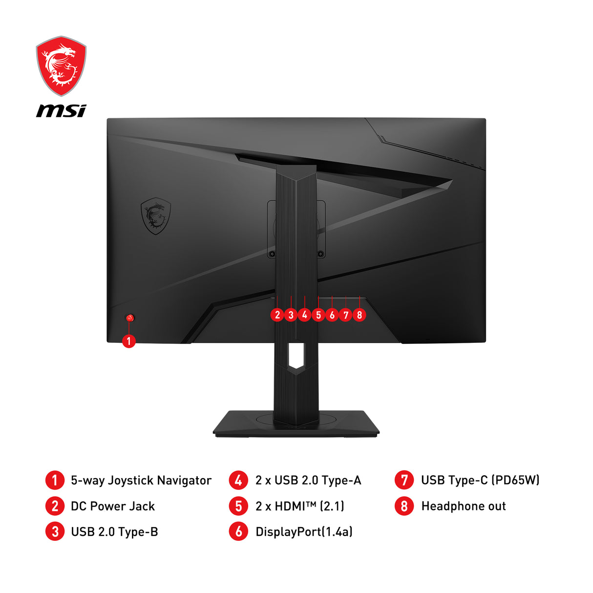 Écran Gaming MSI MAG 274UPF UHD 144Hz