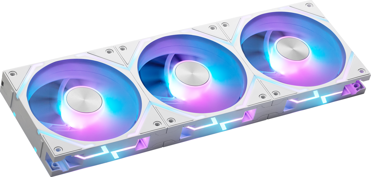 MPG EZ120 ARGB WHITE-3W (hub et câble inclus)