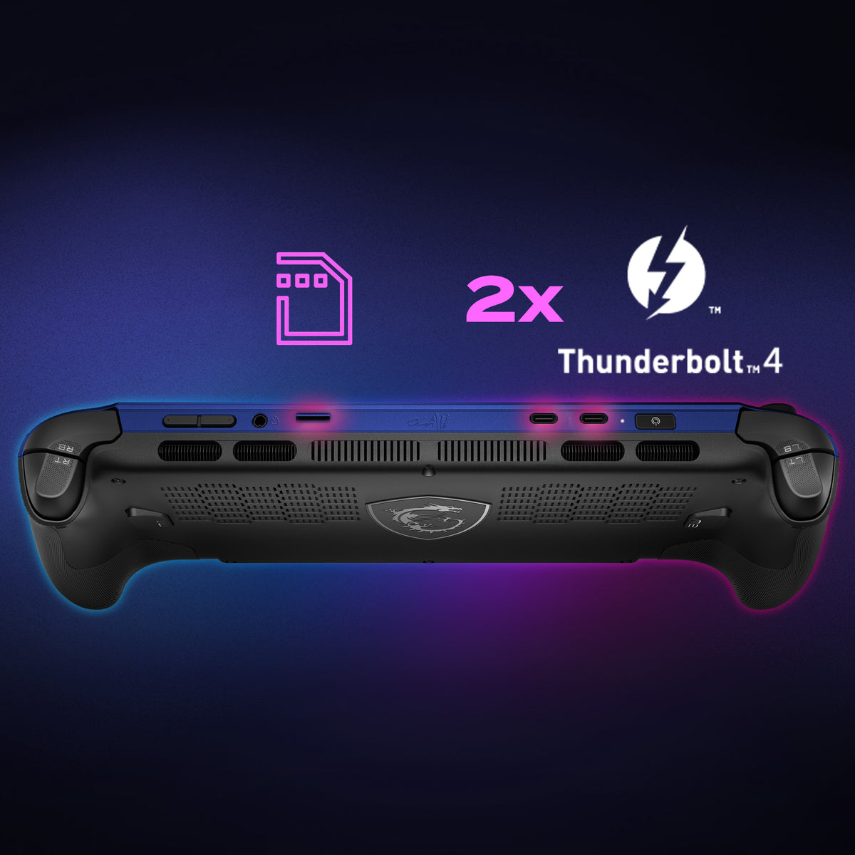 MSI Claw 8 EX AI+ CG3M-071FRN - Boutique en ligne officielle de MSI France