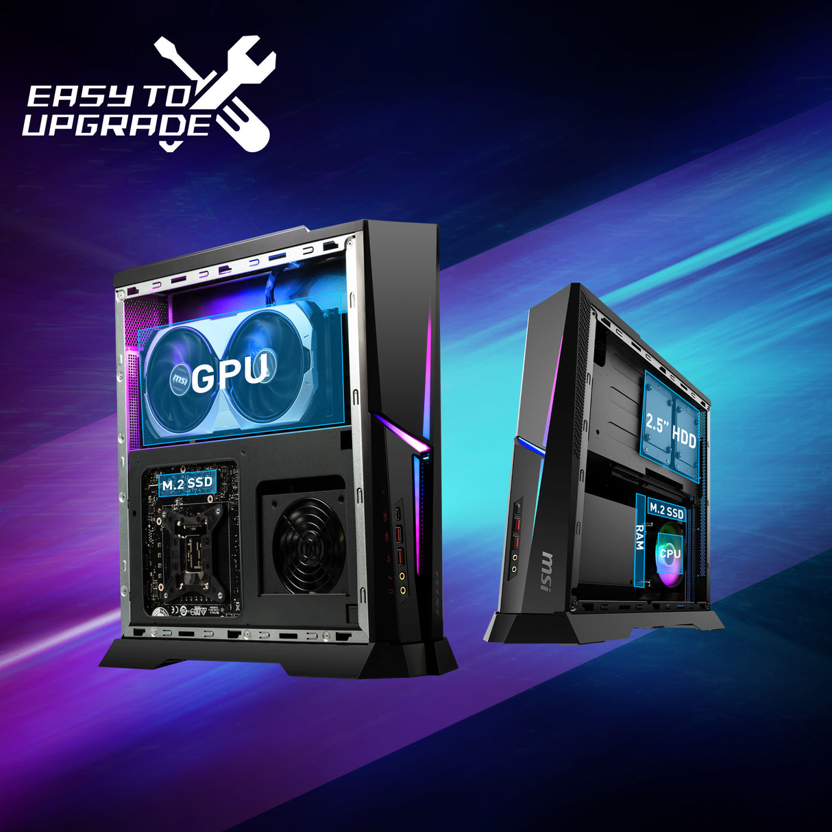 Core I9 Trident X Case MSI Trident X Gaming Desktop, Intel Core I9