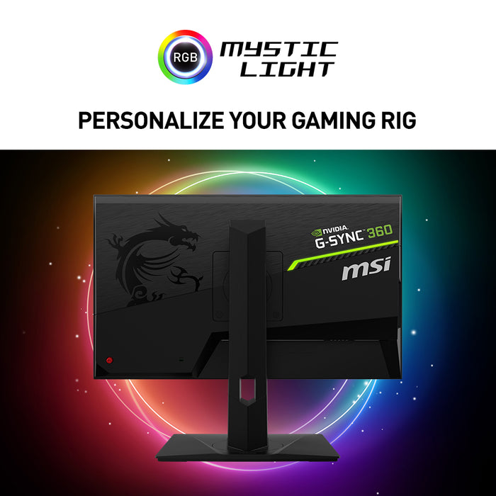 Écran Gaming MSI 25 pouces FHD 360Hz G-sync Oculux NXG253R— Boutique en  ligne officielle de MSI France