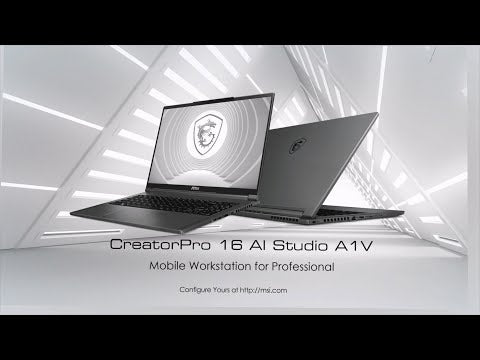 PC Portable CreatorPro 16 AI Studio A1VJG-097FR