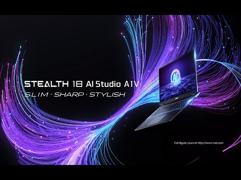 PC portable gamer Stealth 18 AI Studio A1VGG-002FR