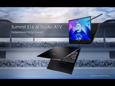 PC portable Summit E16 AI Studio A1VFTG-007FR