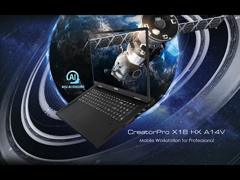 PC Portable CreatorPro X18 HX A14VKSG-024FR