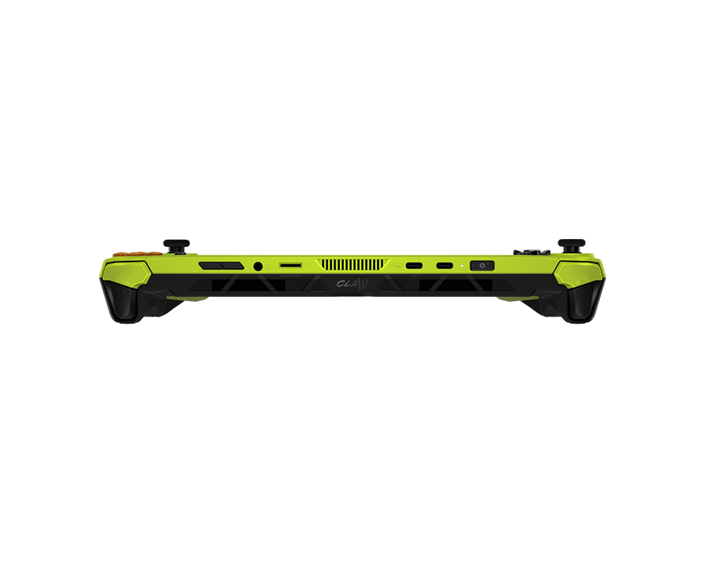 Console portable Claw A8 BZ2EM-040FR Neon Green - Boutique en ligne officielle de MSI France