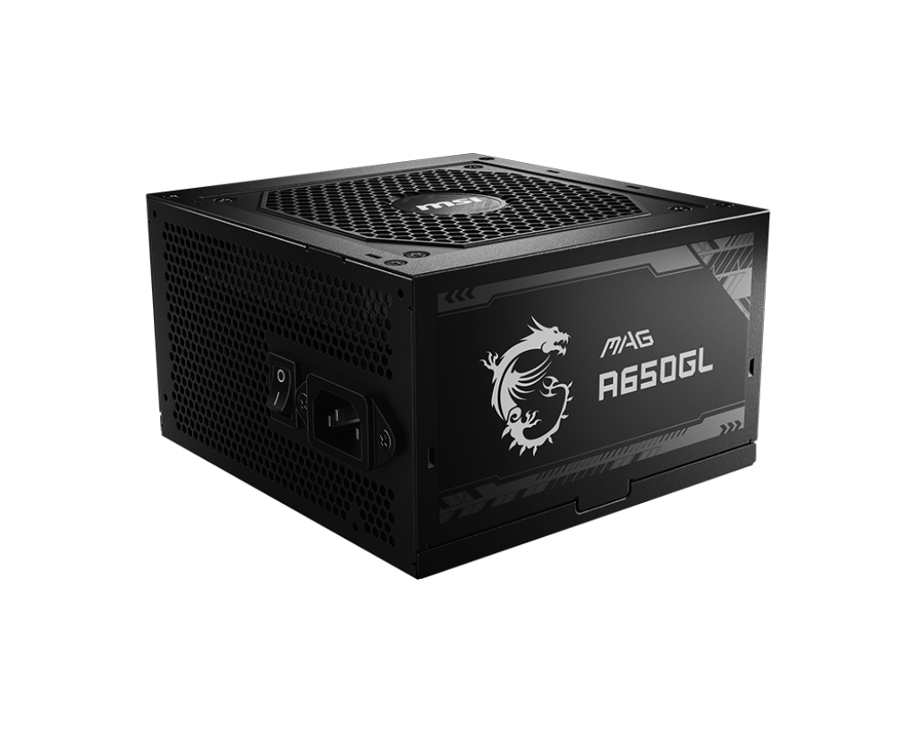 MAG A650GL : 650W 80 Plus Gold, Format compact, Câbles plats - Boutique en ligne officielle de MSI France