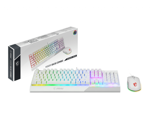 VIGOR GK30 COMBO WHITE FR - Boutique en ligne officielle de MSI France