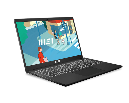 Modern 15 B13M-256XFR : Intel Core i7-1355U - 16 Go LPDDR4 - SSD 512 Go NVMe - Intel Iris Xe Graphics - 15,6" Full HD - Sans système d'exploitation - Boutique en ligne officielle de MSI France