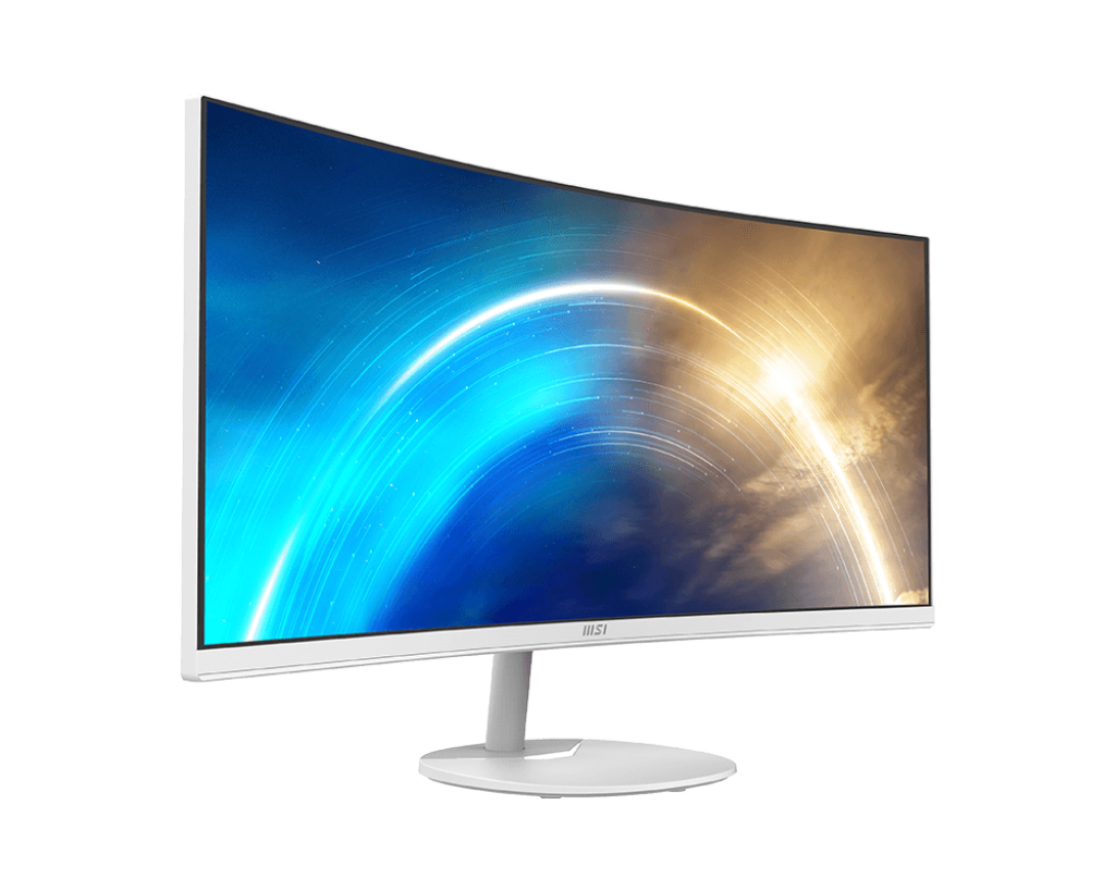 PRO MP341CQW | Écran 34'' - IPS - UWQHD - 100Hz - Haut-parleurs intégrés - Blanc - Boutique en ligne officielle de MSI France