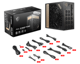 MEG Ai1300P PCIE5 : Alimentation, 1300W, 80 Plus Gold, ATX 3.0, Support GPU - Boutique en ligne officielle de MSI France