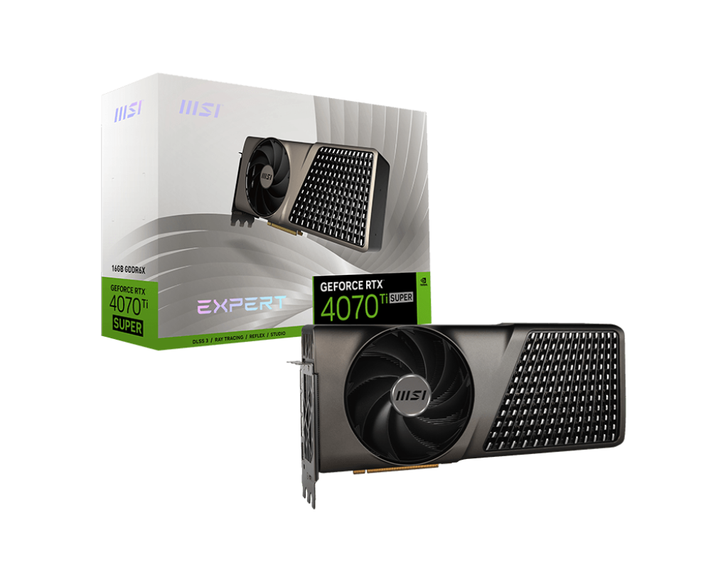 GeForce RTX 4070 Ti SUPER 16G EXPERT - Boutique en ligne officielle de MSI France