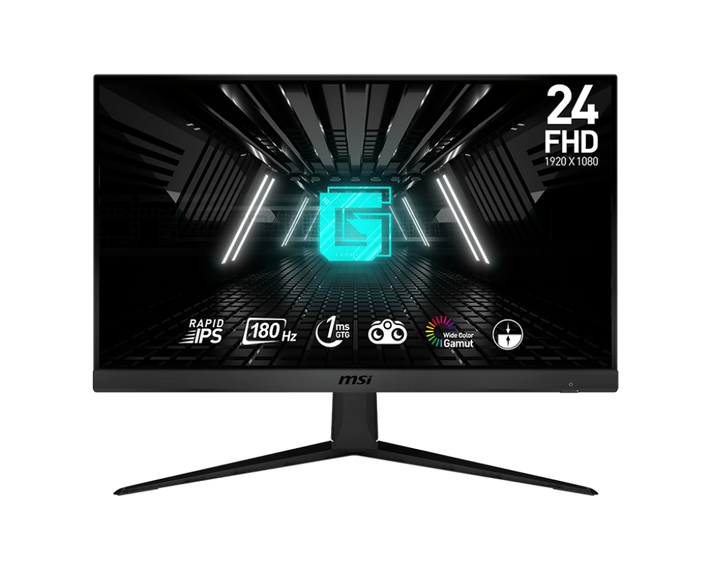 G2412F : Full HD 180Hz 1ms Rapid IPS Adaptive-Sync - Boutique en ligne officielle de MSI France