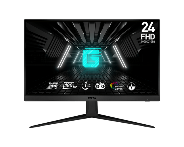 G2412F : Full HD 180Hz 1ms Rapid IPS Adaptive-Sync - Boutique en ligne officielle de MSI France