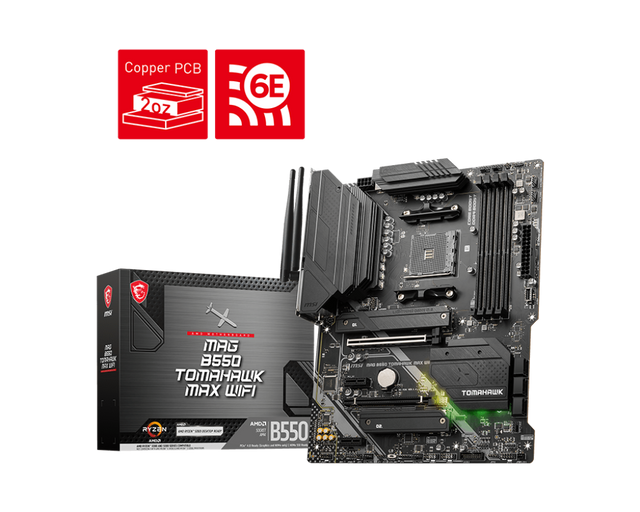 MAG B550 TOMAHAWK MAX WIFI - Boutique en ligne officielle de MSI France