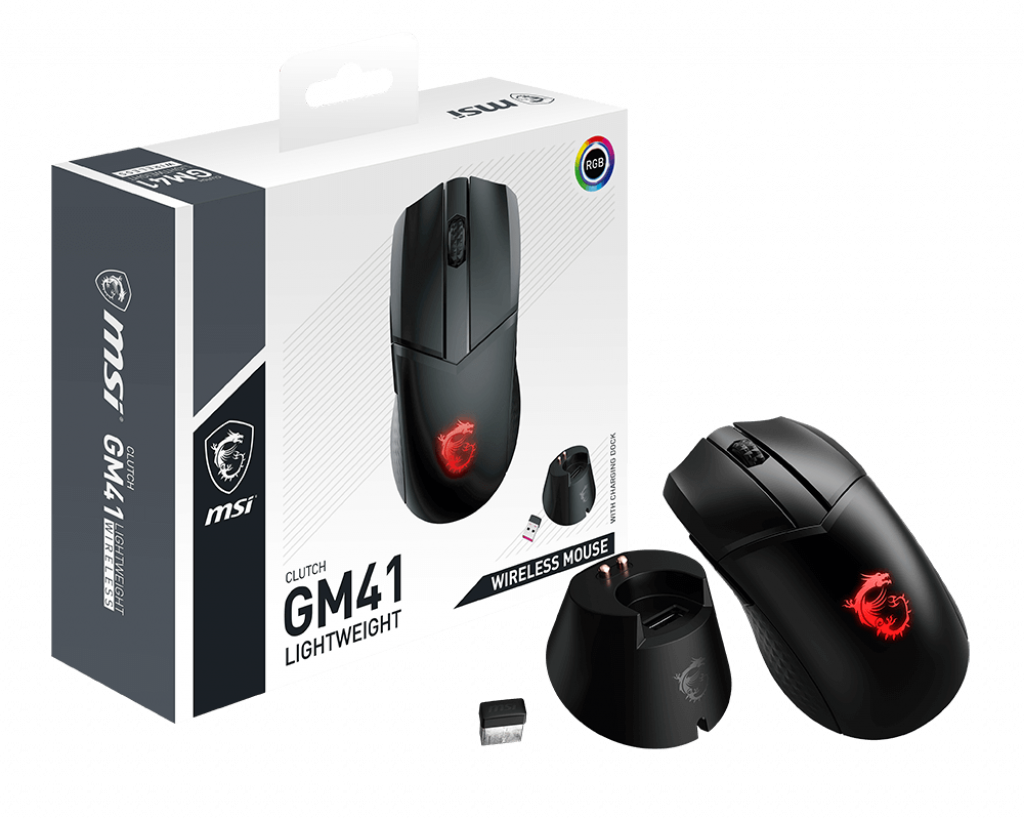 CLUTCH GM41 LIGHTWEIGHT WIRELESS - Boutique en ligne officielle de MSI France