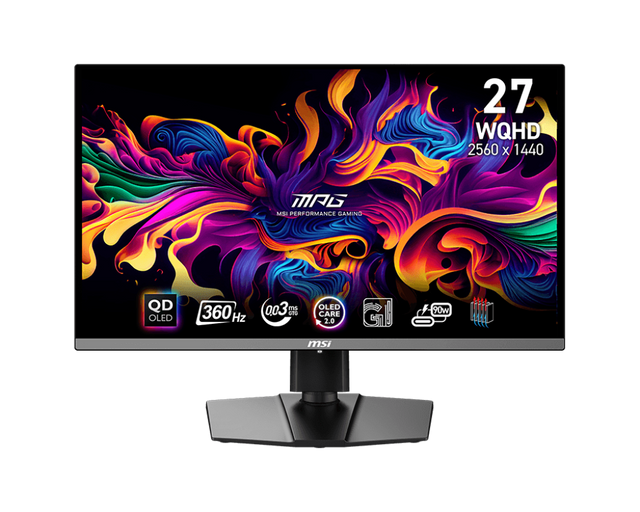 MPG 271QRX QD-OLED : WQHD 360Hz 0.03ms QD Premium Color - Boutique en ligne officielle de MSI France