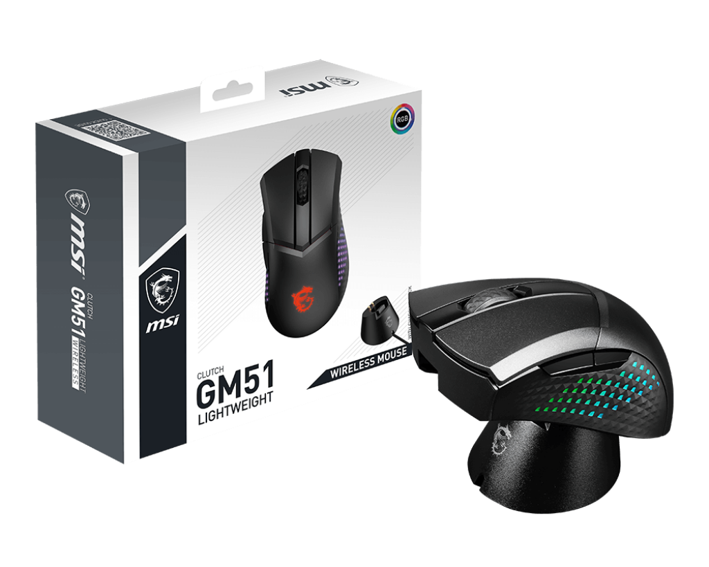 CLUTCH GM51 LIGHTWEIGHT WIRELESS - Boutique en ligne officielle de MSI France