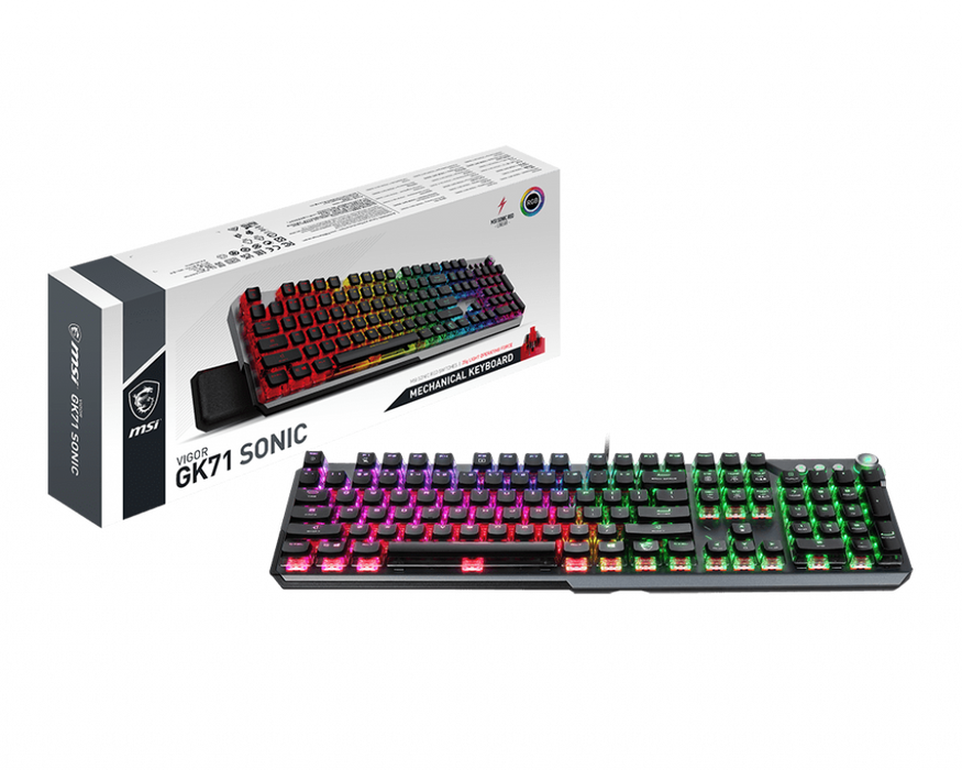 VIGOR GK71 SONIC RED FR - Boutique en ligne officielle de MSI France